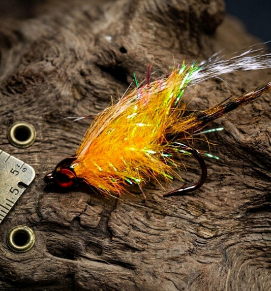 Sculpin Streamer Olive & Braun Orange | MP-Baitworks