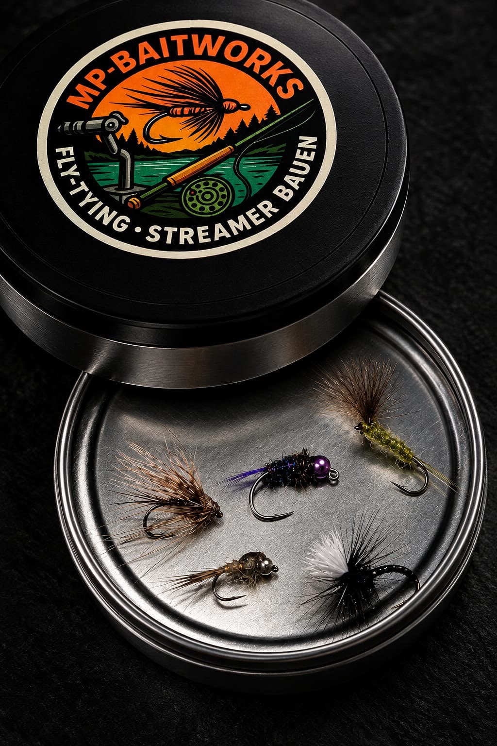 Fliegen Bundle – 5 handgebundene Fliegen | MP-Baitworks