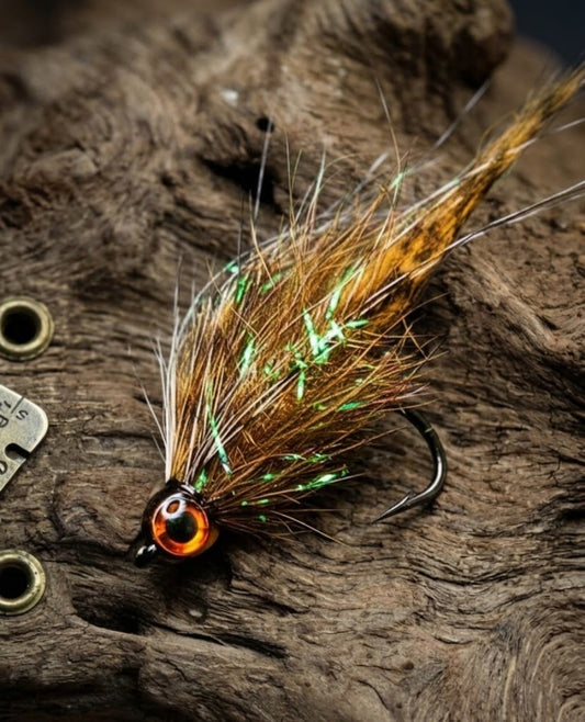 Sculpin Streamer Olive & Braun Orange | MP-Baitworks