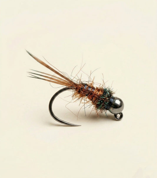 Jig Nymphe #12 Olive/Braun | MP-Baitworks